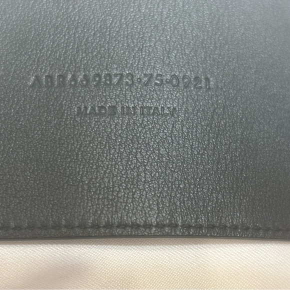 SAINT LAURENT Butterfly Buckle Suede Belt In Nero SZ 75 - Picture 6 of 7